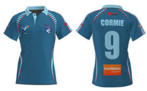 Juniors Blue Short Sleeve Playing Shirt