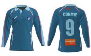 Juniors Blue Long Sleeve Playing Shirt