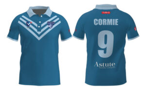 Seniors Blue Short Sleeve T20 Playing Shirt