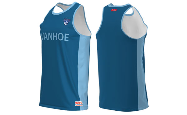 ICC Training Singlet Royal Blue