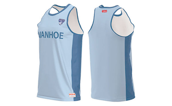ICC Training Singlet Sky Blue
