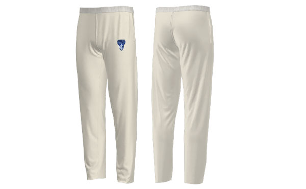 JG CRAIG SHIELD Cream Unisex Playing Pants