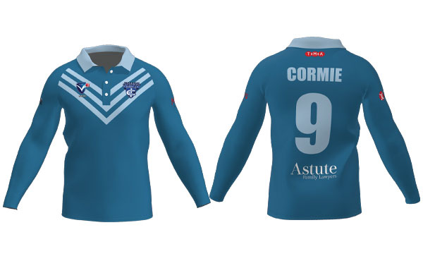 Seniors Blue Long Sleeve T20 Playing Shirt